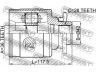 FEBEST 0511-BT50LH jungtis, kardaninis velenas
1455952, PP04-25-60X