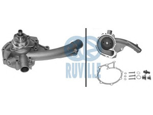 RUVILLE 65177 vandens siurblys 
 Aušinimo sistema -> Vandens siurblys/tarpiklis -> Vandens siurblys
102 200 05 20, 102 200 06 20, 102 200 09 20