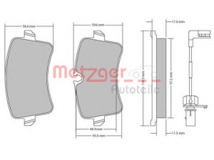 METZGER 1170688 stabdžių trinkelių rinkinys, diskinis stabdys 
 Techninės priežiūros dalys -> Papildomas remontas
4G0 698 451A, 4G0 698 451, 4G0 698 451A