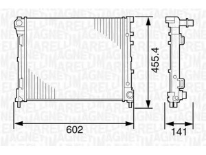 MAGNETI MARELLI 350213120600 radiatorius, variklio aušinimas 
 Aušinimo sistema -> Radiatorius/alyvos aušintuvas -> Radiatorius/dalys
51785398