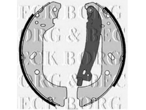 BORG & BECK BBS6434 stabdžių trinkelių komplektas 
 Techninės priežiūros dalys -> Papildomas remontas