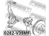 FEBEST 0282-V35MF rato stebulė 
 Ašies montavimas/vairavimo mechanizmas/ratai -> Rato stebulė/montavimas -> Rato stebulė
40202-AL500, 40202-AL56C