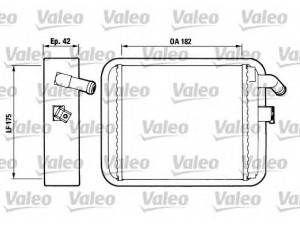 VALEO 812018 šilumokaitis, salono šildymas 
 Šildymas / vėdinimas -> Šilumokaitis
SE021186005B, SE028186005B