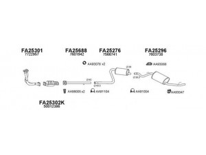 VENEPORTE 250389 išmetimo sistema