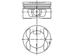KOLBENSCHMIDT 99695610 stūmoklis 
 Variklis -> Cilindrai/stūmokliai
6 24 230, 90467330