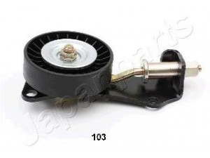 JAPANPARTS TP-103 įtempiklio skriemulys, V formos rumbuotas diržas 
 Diržinė pavara -> V formos rumbuotas diržas/komplektas -> Įtempiklio skriemulys