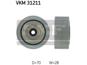 SKF VKM 31211 kreipiantysis skriemulys, V formos rumbuotas diržas 
 Diržinė pavara -> V formos rumbuotas diržas/komplektas -> Laisvasis/kreipiamasis skriemulys
03G 145 276 A