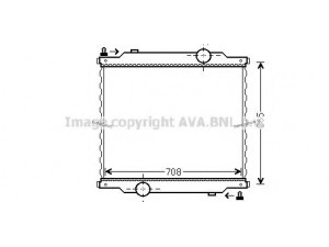 AVA QUALITY COOLING MN2054 radiatorius, variklio aušinimas 
 Aušinimo sistema -> Radiatorius/alyvos aušintuvas -> Radiatorius/dalys
81061016500, 81061016501