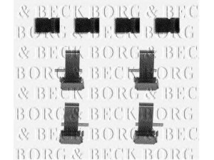 BORG & BECK BBK1143 priedų komplektas, diskinių stabdžių trinkelės 
 Stabdžių sistema -> Diskinis stabdys -> Stabdžių dalys/priedai