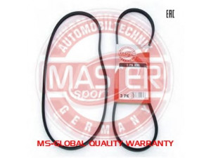 MASTER-SPORT 3PK850-PCS-MS V formos rumbuoti diržai 
 Techninės priežiūros dalys -> Techninės priežiūros intervalai
46129991, 46136505, 0009933496