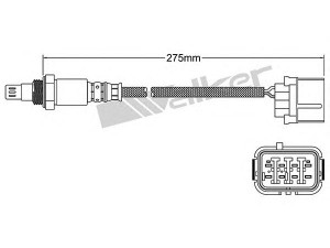 WALKER PRODUCTS 250-54092 lambda jutiklis 
 Išmetimo sistema -> Lambda jutiklis
1821365J00
