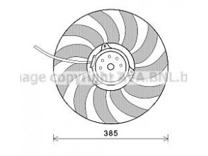 AVA QUALITY COOLING AI7514 ventiliatorius, radiatoriaus 
 Aušinimo sistema -> Oro aušinimas
4F0959455