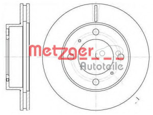 METZGER 6539.10 stabdžių diskas 
 Stabdžių sistema -> Diskinis stabdys -> Stabdžių diskas
4351202040, 4351212440, 4351212550