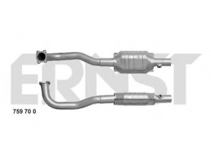 ERNST 759700 katalizatoriaus keitiklis 
 Išmetimo sistema -> Katalizatoriaus keitiklis
860 2966