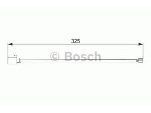 BOSCH 1 987 474 567 įspėjimo kontaktas, stabdžių trinkelių susidėvėjimas 
 Stabdžių sistema -> Susidėvėjimo indikatorius, stabdžių trinkelės
7P0 907 637