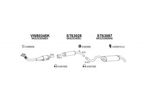 VENEPORTE 630037 išmetimo sistema