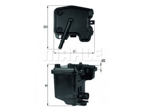 KNECHT KL 431D kuro filtras 
 Degalų tiekimo sistema -> Kuro filtras/korpusas
13327804958, 13328517166, 8517166