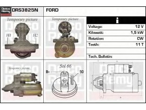 DELCO REMY DRS3825N starteris 
 Elektros įranga -> Starterio sistema -> Starteris
1120214, 1140111, 1218885, 1S7U11000AA
