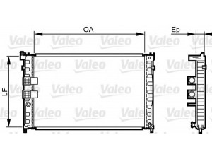 VALEO 734411 radiatorius, variklio aušinimas 
 Aušinimo sistema -> Radiatorius/alyvos aušintuvas -> Radiatorius/dalys
1330-60, 1330-H9, 133060, 1330H9