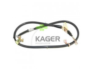 KAGER 19-0760 trosas, stovėjimo stabdys 
 Stabdžių sistema -> Valdymo svirtys/trosai
B45544420C, B45544420D
