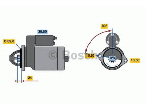 BOSCH 0 986 014 081 starteris 
 Elektros įranga -> Starterio sistema -> Starteris
94412142, 8-94131-356-0, 8-94131-356-2