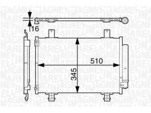 MAGNETI MARELLI 350203631000 kondensatorius, oro kondicionierius 
 Oro kondicionavimas -> Kondensatorius
95310-62J00, 95310-62J10, 9531062J00