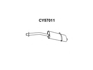 VENEPORTE CY57011 priekinis duslintuvas 
 Išmetimo sistema -> Duslintuvas
4682147