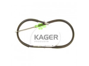 KAGER 19-1354 trosas, stovėjimo stabdys 
 Stabdžių sistema -> Valdymo svirtys/trosai
6K9609721, 6K9609721
