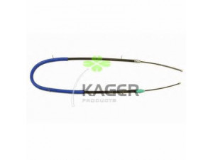 KAGER 19-1333 trosas, stovėjimo stabdys 
 Stabdžių sistema -> Valdymo svirtys/trosai
7700427498