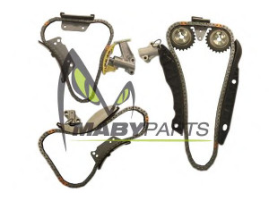 MABY PARTS OTK030044 pavaros grandinės komplektas 
 Variklis -> Variklio uždegimo laiko reguliavimo kontrolė -> Sinchronizavimo grandinė/įtempiklis/kreiptuvas -> Pavaros grandinės komplektas
233514A200, 233514A700, 233604A020