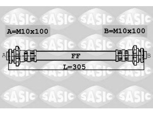 SASIC 6606066 stabdžių žarnelė 
 Stabdžių sistema -> Stabdžių žarnelės
462149U00A, 46214AX600