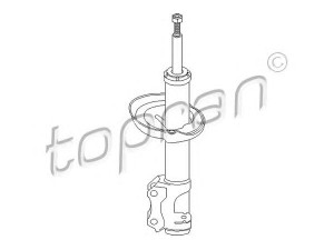 TOPRAN 108 271 amortizatorius 
 Pakaba -> Amortizatorius
357 413 031Q, 357 413 031R