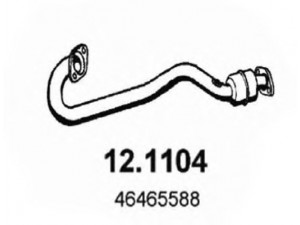 ASSO 12.1104 išleidimo kolektorius 
 Išmetimo sistema -> Išmetimo vamzdžiai
46465588