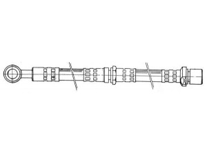 CEF 510769 stabdžių žarnelė 
 Stabdžių sistema -> Stabdžių žarnelės
25531GA300, 25531GA310, X2101GA030