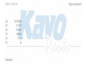 KAVO PARTS BD-3354 stabdžių būgnas 
 Stabdžių sistema -> Būgninis stabdys -> Stabdžių būgnas
5841133000, 5841133001