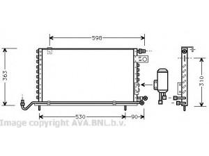 AVA QUALITY COOLING VW5118 kondensatorius, oro kondicionierius 
 Oro kondicionavimas -> Kondensatorius
191820413D
