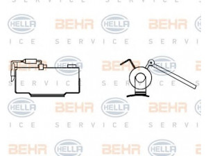 HELLA 9ML 351 332-121 varža, vidaus pūtiklis 
 Šildymas / vėdinimas -> Orpūtė/dalys
81 25907 0186, 621 835 100511