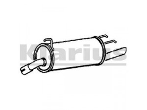 KLARIUS GM184G galinis duslintuvas 
 Išmetimo sistema -> Duslintuvas
5852842, 5852937, 90466969, 90531604