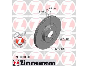ZIMMERMANN 370.3080.20 stabdžių diskas 
 Stabdžių sistema -> Diskinis stabdys -> Stabdžių diskas
N06Y 3325X, N0YY 3325X