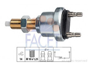 FACET 7.1006 stabdžių žibinto jungiklis; jungiklis, sankabos valdiklis 
 Stabdžių sistema -> Stabdžių žibinto jungiklis
D27Z-13480-A, 0 233 66 790, 0 727 67 210