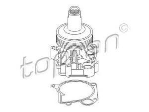 TOPRAN 500 313 vandens siurblys 
 Aušinimo sistema -> Vandens siurblys/tarpiklis -> Vandens siurblys
0 393 730, 1151 0 393 730, 1151 7 785 015