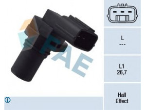 FAE 79139 RPM jutiklis, variklio valdymas 
 Kibirkšties / kaitinamasis uždegimas -> Impulsų generatorius
J5T23381, 62 38 153, 97180388