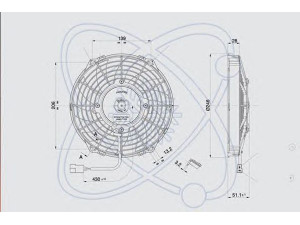 ELECTRO AUTO 32G0001 ventiliatorius, radiatoriaus