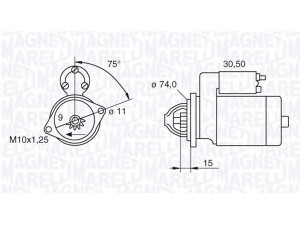 MAGNETI MARELLI 063280054010 starteris 
 Elektros įranga -> Starterio sistema -> Starteris
28100-0J010, 28100-0J020, 28100-23020