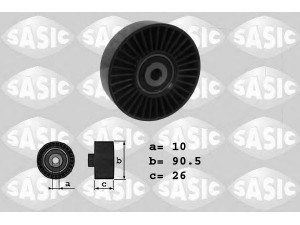 SASIC 1626001 kreipiantysis skriemulys, V formos rumbuotas diržas 
 Diržinė pavara -> V formos rumbuotas diržas/komplektas -> Laisvasis/kreipiamasis skriemulys
60812515, 73501924, 60610908, 73501924