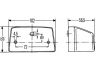 HELLA 2KA 003 389-301 Valstybinio numerio apšvietimas