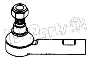 IPS Parts ITR-10181 skersinės vairo trauklės galas 
 Vairavimas -> Vairo mechanizmo sujungimai
48520-4F125