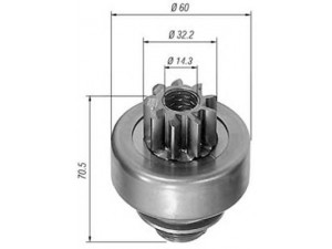MAGNETI MARELLI 940113020157 krumpliaratis, starteris
2801146013