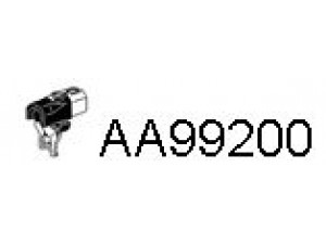 VENEPORTE AA99200 laikantysis rėmas, duslintuvas 
 Dviratė transporto priemonės -> Išmetimo sistema -> Atskiros surinkimo dalys -> Gnybtas
206515699R, 8200114739