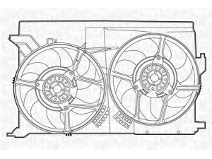 MAGNETI MARELLI 069422339010 ventiliatorius, radiatoriaus 
 Aušinimo sistema -> Oro aušinimas
1341365, 6341154
